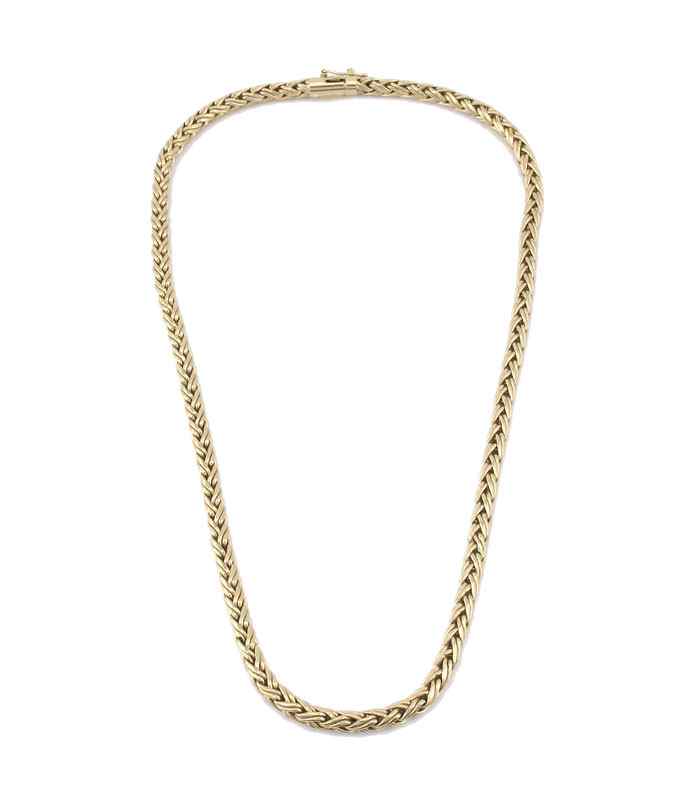 Appraisal: TIFFANY CO k GOLD NECK CHAIN NECKLACE K yellow gold