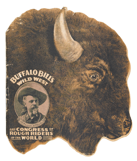 Appraisal: WESTERN BOOKS Group of Buffalo Bill promotional material items various