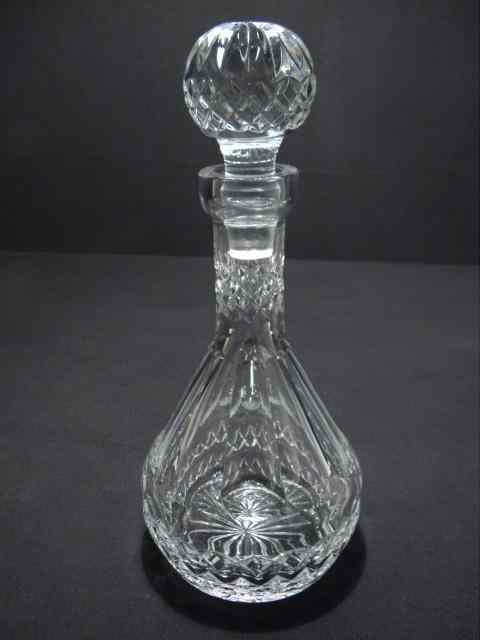 Appraisal: Waterford cut crystal decanter Acid etched ''Waterford'' on base Condition