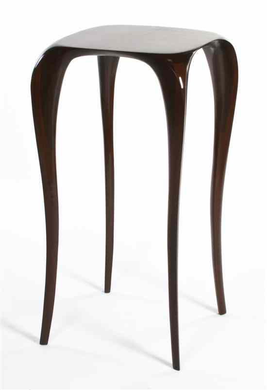 Appraisal: An American Rosewood Stand Victor DiNovi having a rectangular top