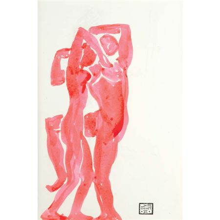 Appraisal: John Storrs American - Two Figures Estimate -