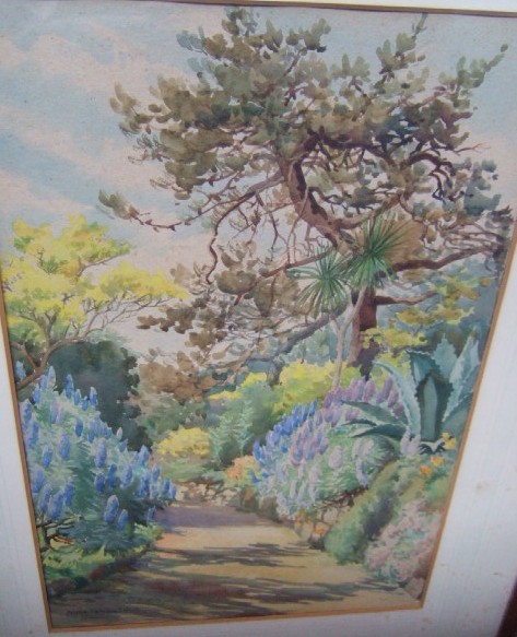 Appraisal: Anne Dorrien Smith early th century Granada April Tresco Gardens