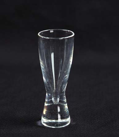 Appraisal: TWELVE STEUBEN LIQUOR GLASSES Fine crystal liquor glasses have elegant