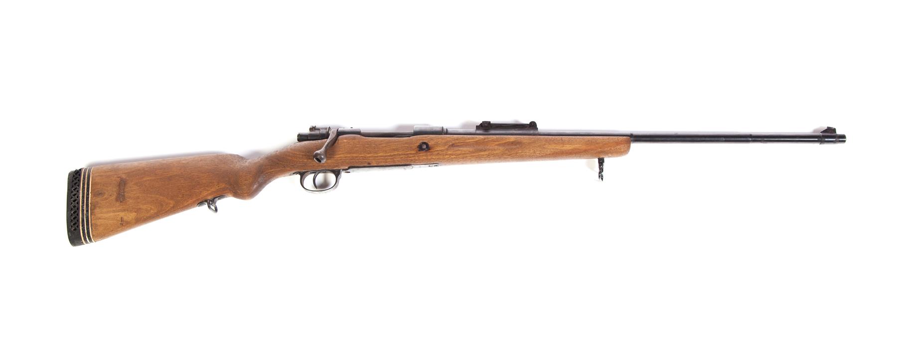 Appraisal: LA COURNA BOLT-ACTION RIFLE Likely Spain dated Hardwood stock Barrel