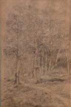 Appraisal: L DePaal Hungarian Pencil drawing by Hungarian artist L DePaal