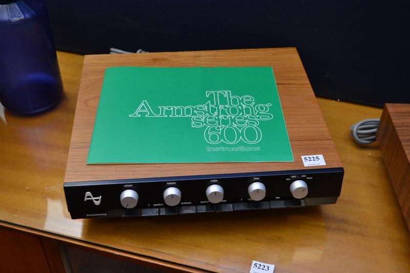 Appraisal: AN ARMSTRONG SERIES AMPLIFIER BOXED AN ARMSTRONG SERIES AMPLIFIER BOXED