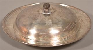 Appraisal: Redlich Co New York Sterling Pancake Dish Redlich Co New