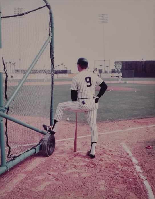 Appraisal: STEPHEN SHORE b AT BAT WITH CAGE YANKEES SPRING TRAINING