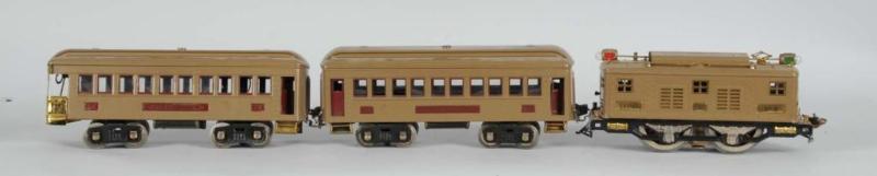 Appraisal: Lionel No Standard Gauge Mojave Passenger Set Description Pre-war Includes