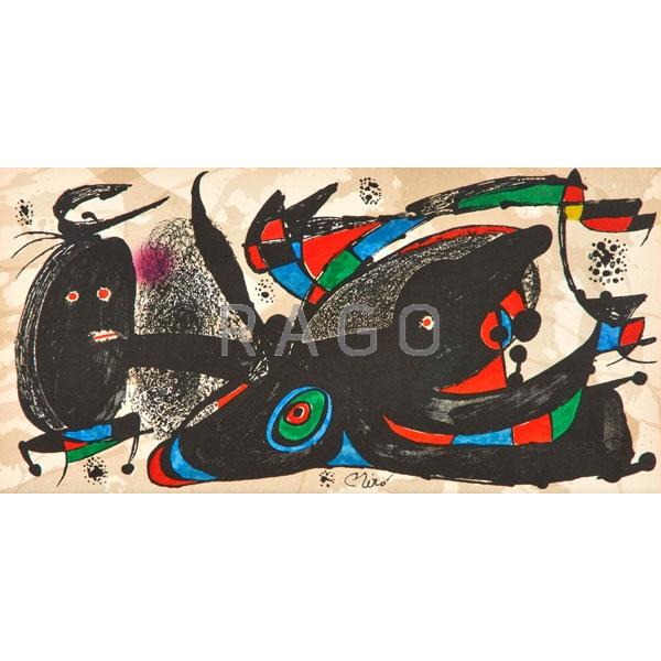 Appraisal: JOAN MIRO Spanish - Condition Report