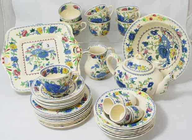 Appraisal: Collection of various pottery to include Masons Regeny Dinner and