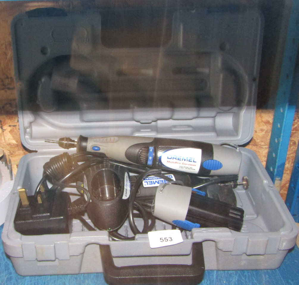 Appraisal: A cordless Dremel craft drill and a Dremel Professional craft