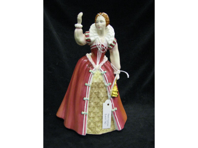 Appraisal: Royal Doulton Figurine Queen Elizabeth I HR- limited edition of