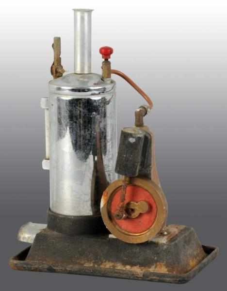 Appraisal: DK Machine Products Electric Upright Steam Engine Description Made is