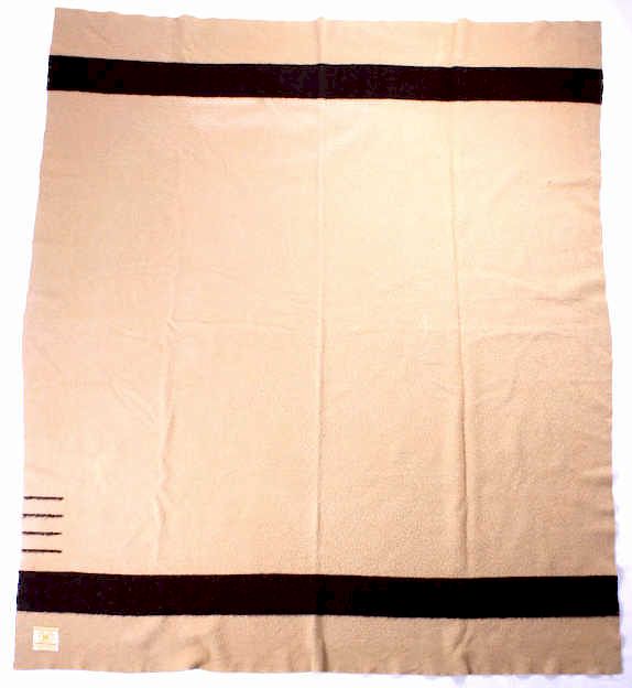 Appraisal: Hudson Bay Company Four Point Wool Trade Blanket Offered in