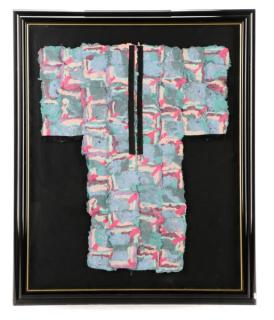 Appraisal: Susan Starr Kimono in Pinks and Blues Susan Starr American