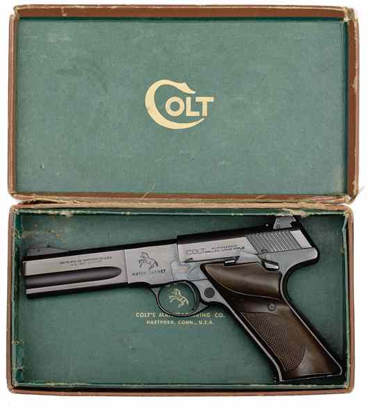 Appraisal: Colt Woodsman ND Model Match Target Semi-Auto Pistol LR cal