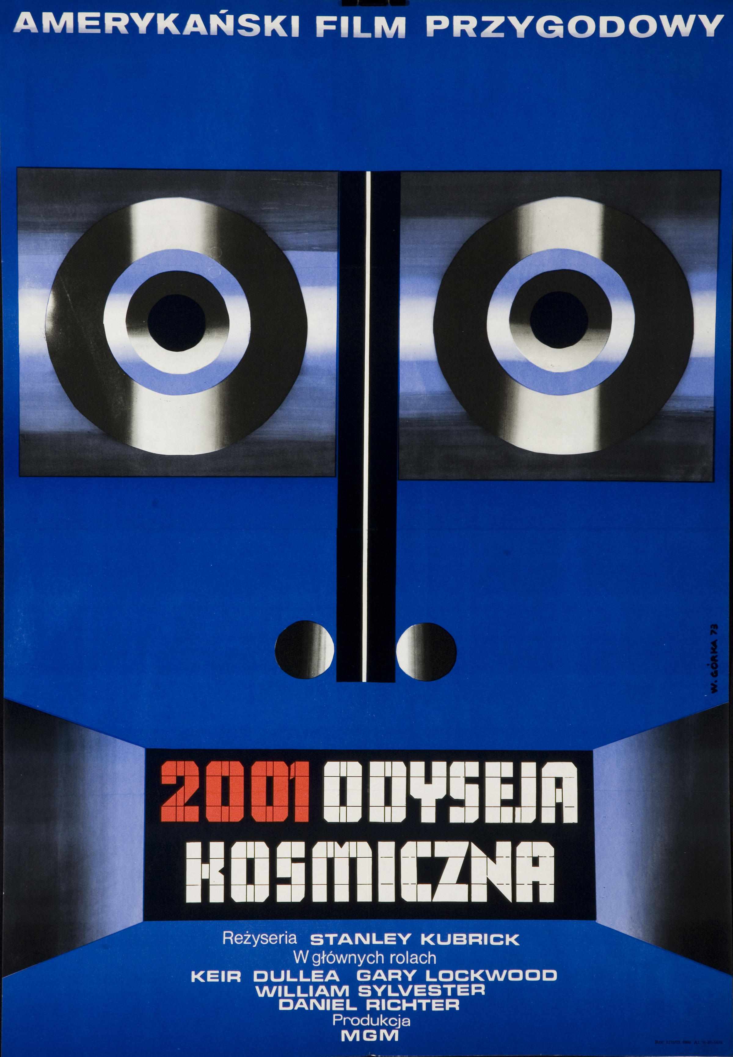 Appraisal: A Space Odyssey Polish designed by Wiktor Gorka MGM one-sheet