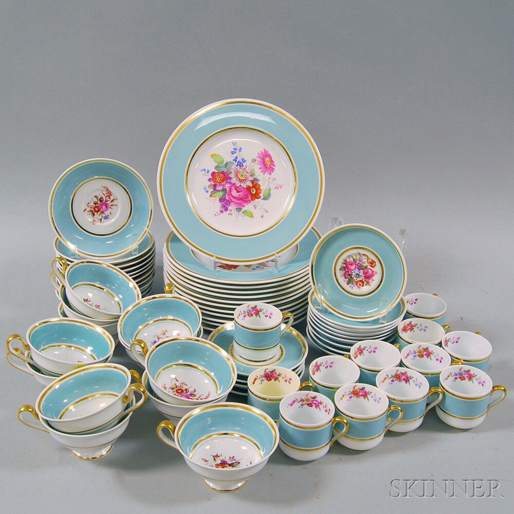 Appraisal: Copeland Spode Porcelain Dessert Service for Twelve England th century