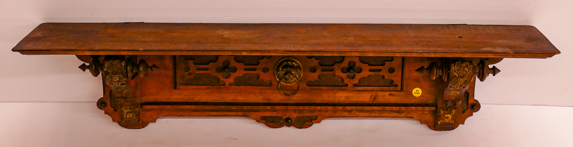 Appraisal: Ornate Victorian Wall Shelf- x x ''