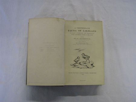 Appraisal: REV H A MACPHERSON A VERTEBRATE FAUNA OF LAKELAND INCLUDING