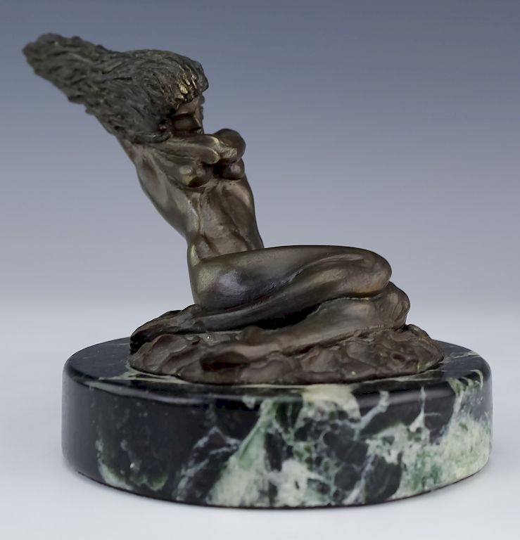 Appraisal: Tom Bennett Female Nude Bronze LE Art Sculpture Vintage signed