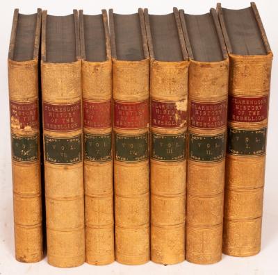 Appraisal: Clarendon Edward The History of the Rebellion vols Oxford and