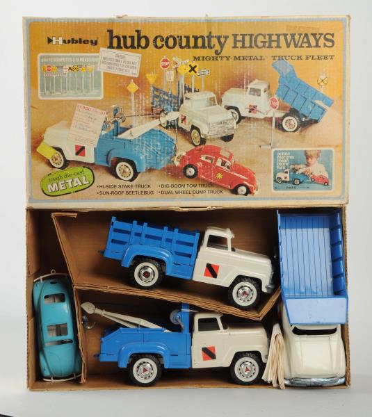 Appraisal: Hubley Hub County Highways Set Has the original box which