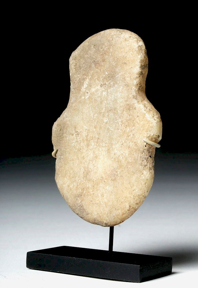 Appraisal: Anatolian Marble Violin Idol Kusura-Beycesultan Variety Asia Minor modern-day Turkey