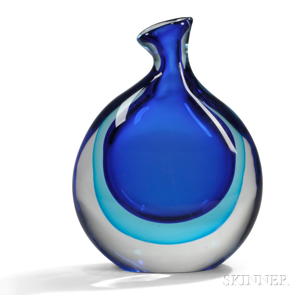 Appraisal: Luciano Gaspari - Designed Salviati Vase Art glass Murano Italy