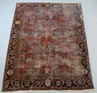 Appraisal: C LG Oriental Persian Mahal Ziegler Rug MIDDLE EAST CIRCA