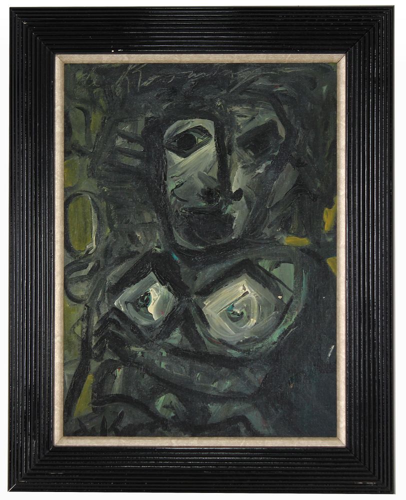 Appraisal: Attr Willem de Kooning - Attr Willem de Kooning -