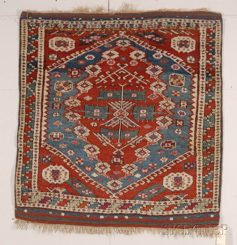 Appraisal: Bergama Rug West Anatolia last quarter th century ft in