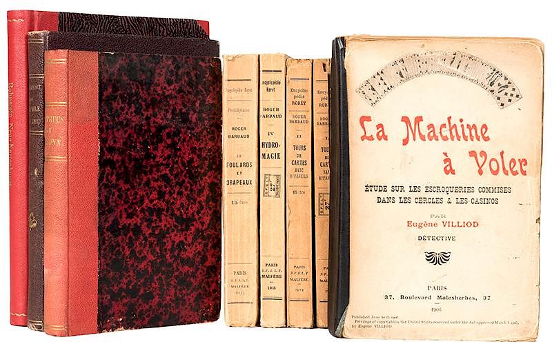 Appraisal: Lot of Eight French and German Volumes on Magic and