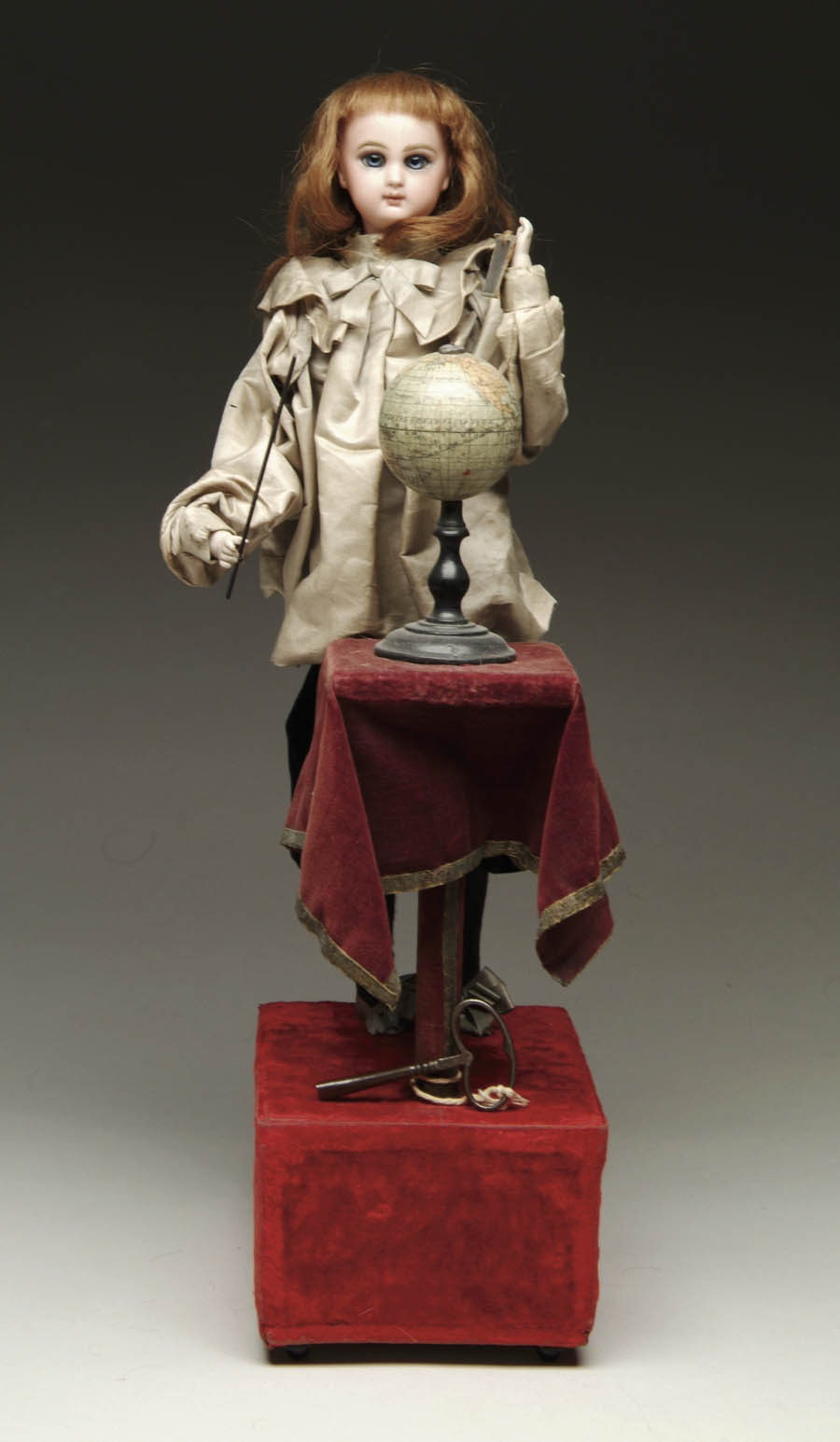 Appraisal: MUSICAL GEOGRAPHY TEACHER AUTOMATON Circa late th Century by Roullet