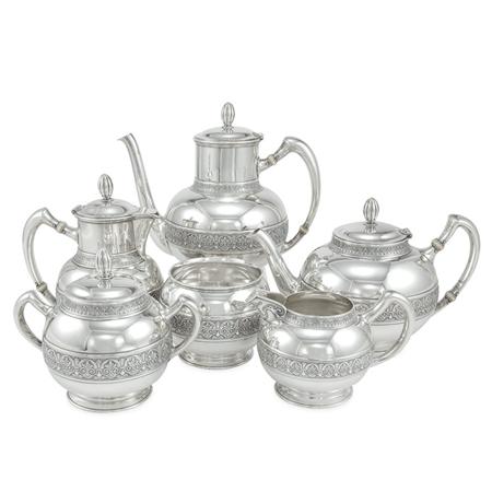 Appraisal: Gorham Sterling Silver Coffee and Tea Service Estimate -