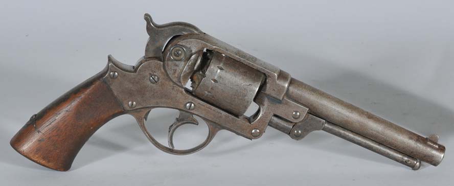 Appraisal: Starr Revolver model Army grips worn sufficiently to have lost