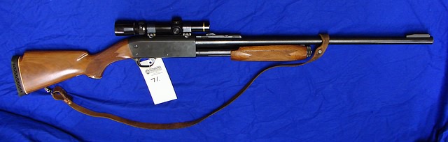 Appraisal: Ithaca Model M Featherlight Deerslayer pump action shotgun ga bbl