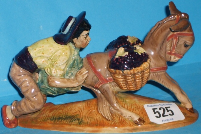 Appraisal: Beswick Figure of Spaniard Pushing Donkey