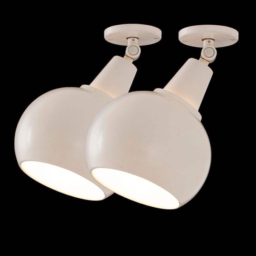 Appraisal: Alvar Aalto A pair of pendant lights designed by Alvar