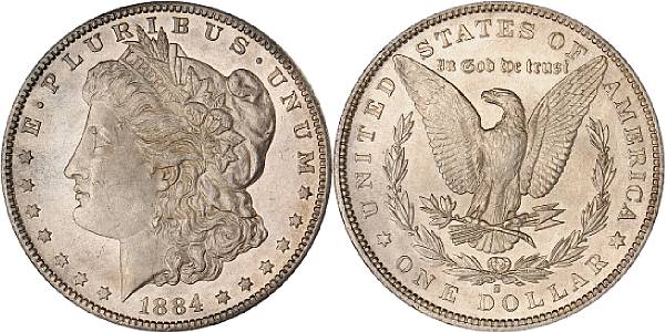 Appraisal: -S Sharply struck with brilliant satiny surfaces The obverse is