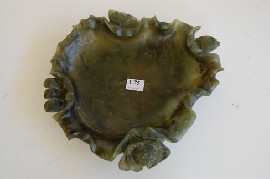 Appraisal: CHINESE STONE LOTUS BOWL