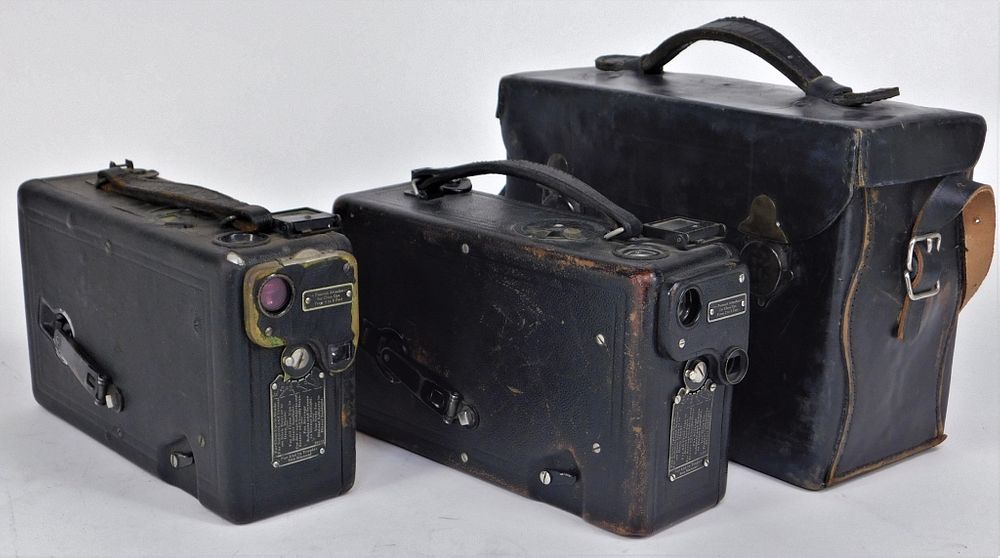 Appraisal: Lot of Kodak mm Cine Model B Movie Cameras Lot