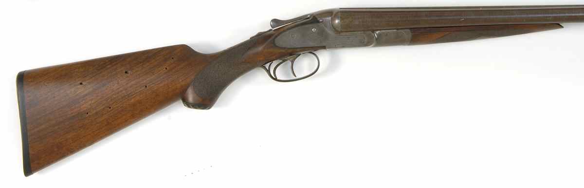 Appraisal: LEFEVER ARMS DAMASCUS DOUBLE-BARREL SHOTGUN ga Serial Length of barrel