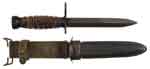 Appraisal: RARE PROTOTYPE M BAYONET FOR THE EXPERIMENTAL COLT AR M