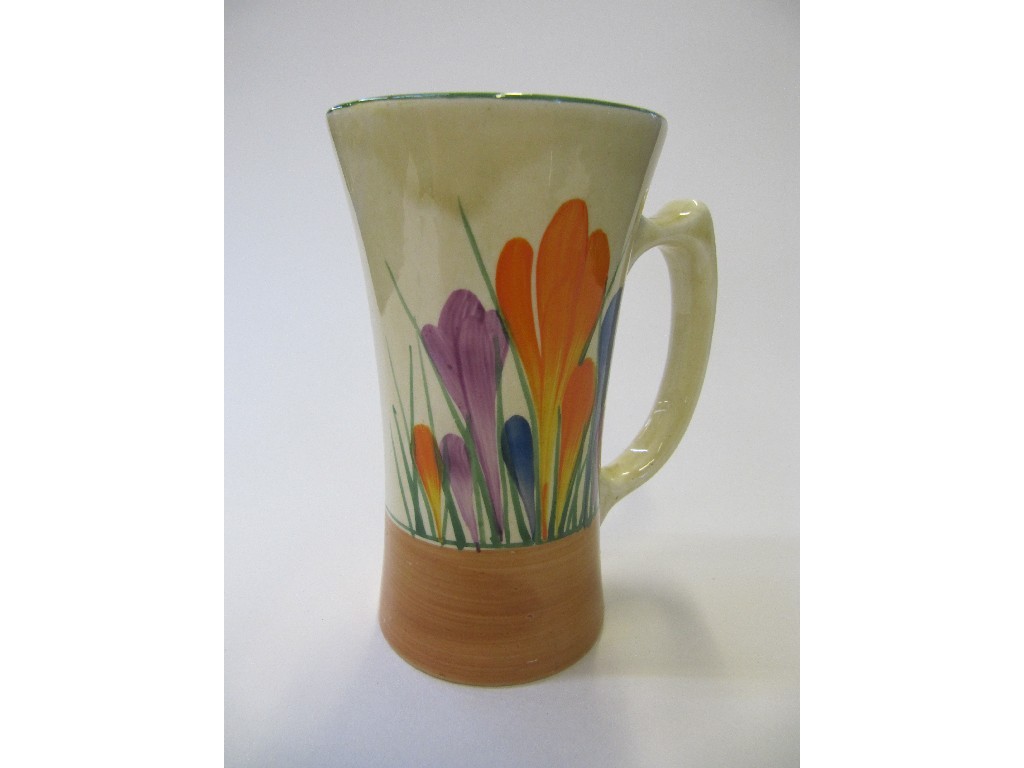 Appraisal: Clarice Cliff crocus pattern mug