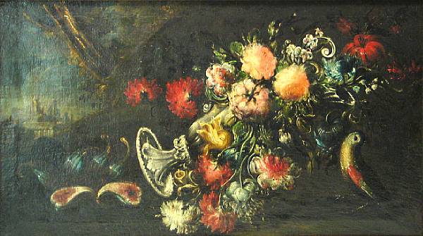 Appraisal: Follower of Felice Boselli Italian - A still life with