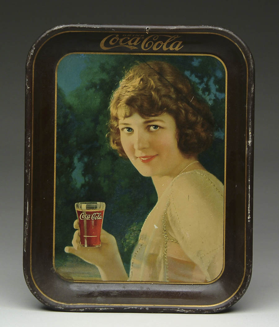 Appraisal: COCA-COLA SERVING TRAY SIZE - w x - h CONDITION