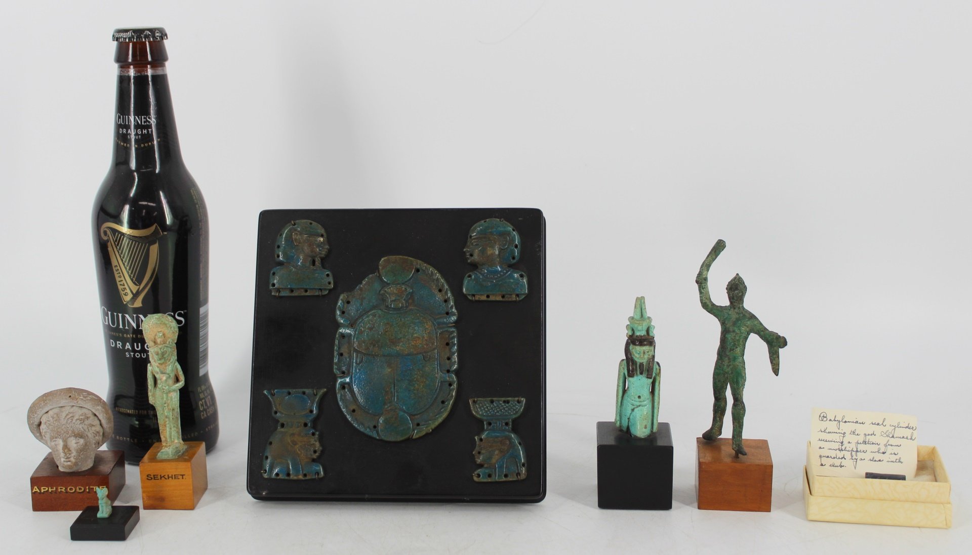 Appraisal: Estate Group of Greek Egyptian Antiquities Estate grouping of Egyptian