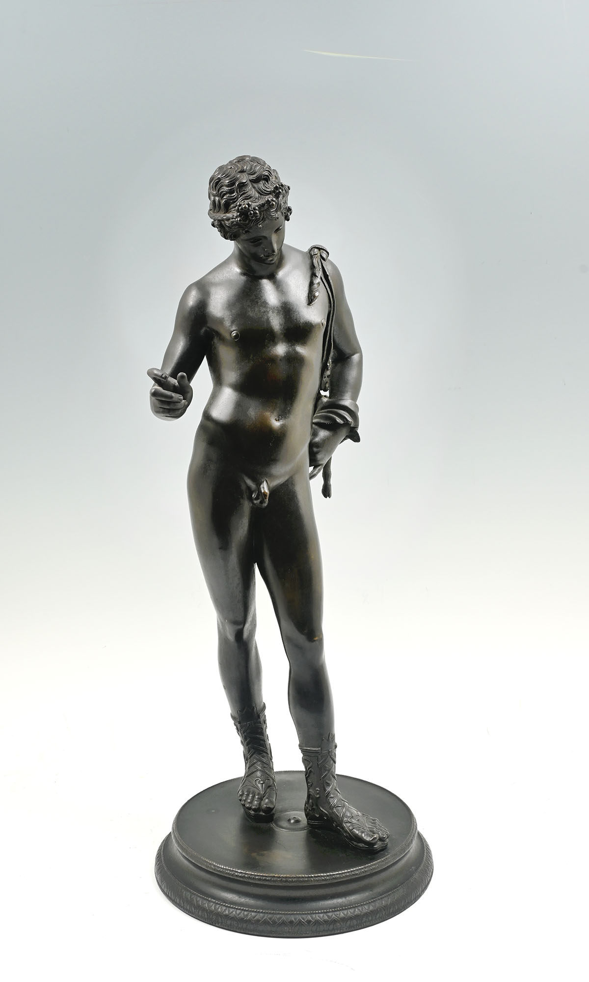 Appraisal: LATE TH CENTURY GRAND TOUR BRONZE OF DIONYSUS '' in